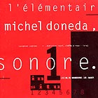Michel Doneda L'lmentaire Sonore
