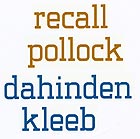 HILDEGARD KLEEB / ROLAND DAHINDEN, Recall Pollock